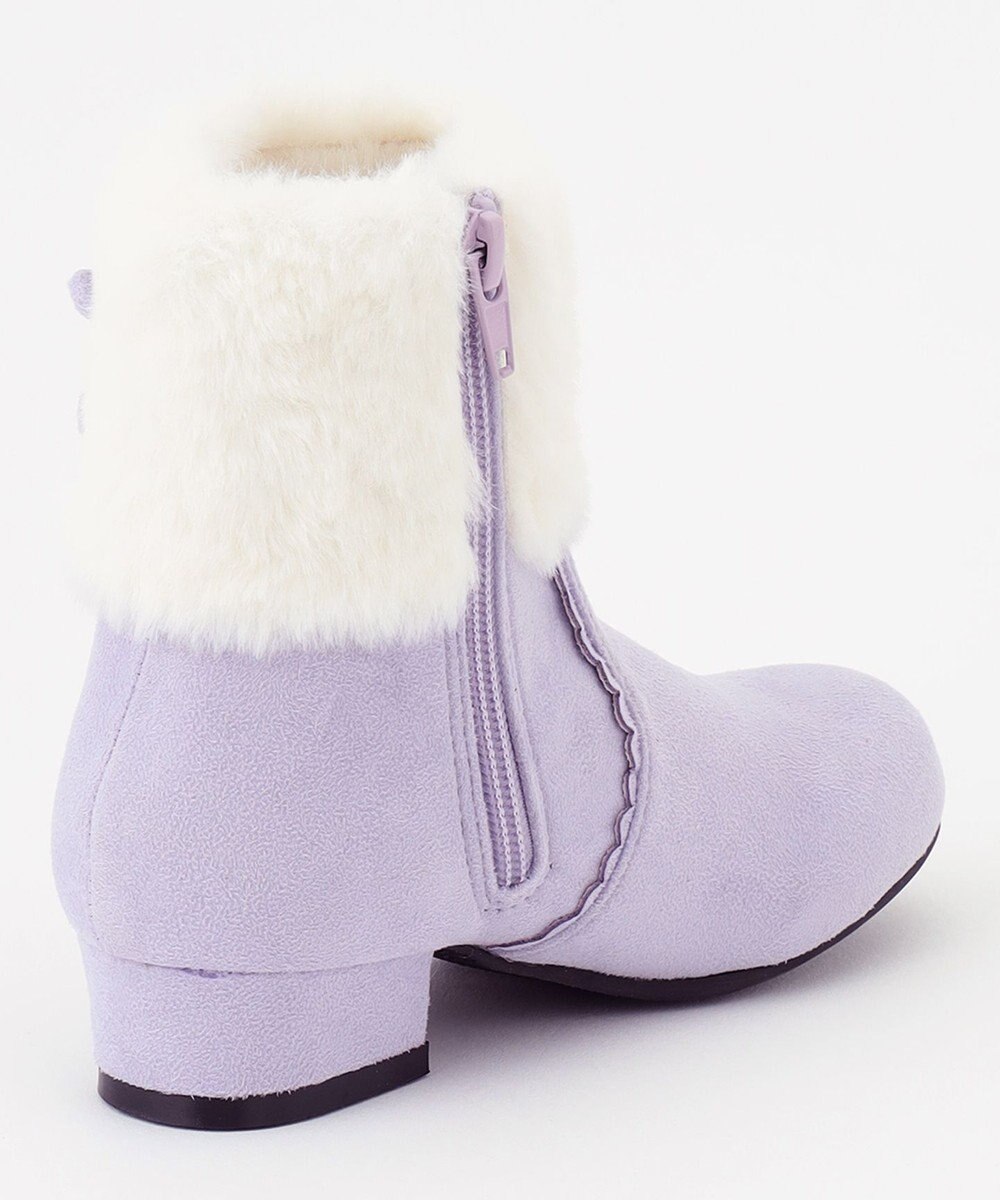 ANY KIDS フェイク ファー ブーツ 