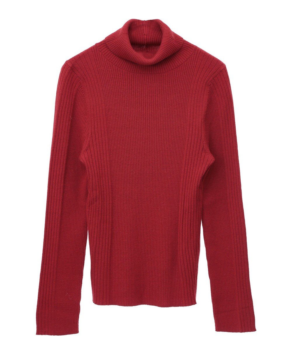 earth music&ecology やわらかタッチタートルネックニットプルオーバー 