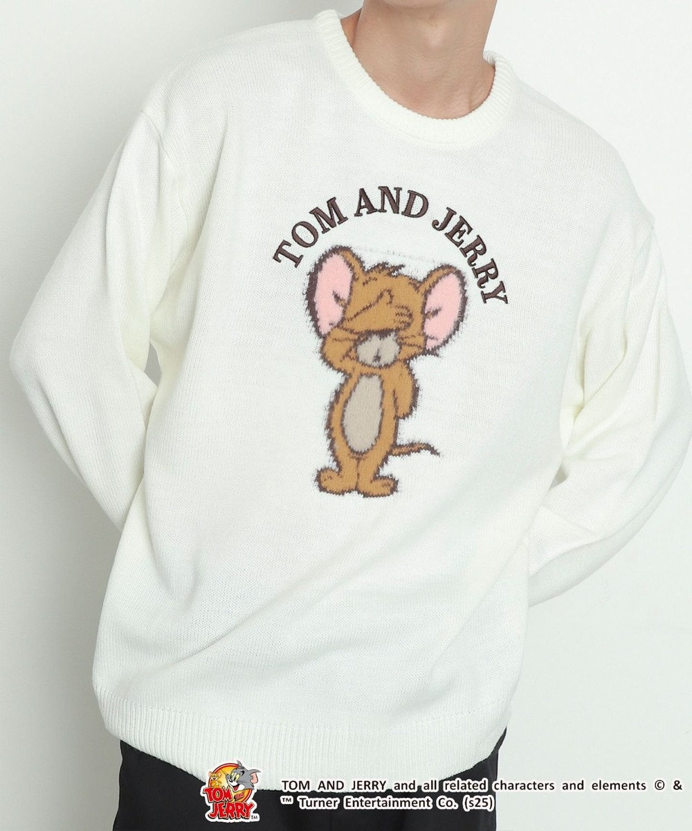 WEGO JERRY　シャギージャガードニット 