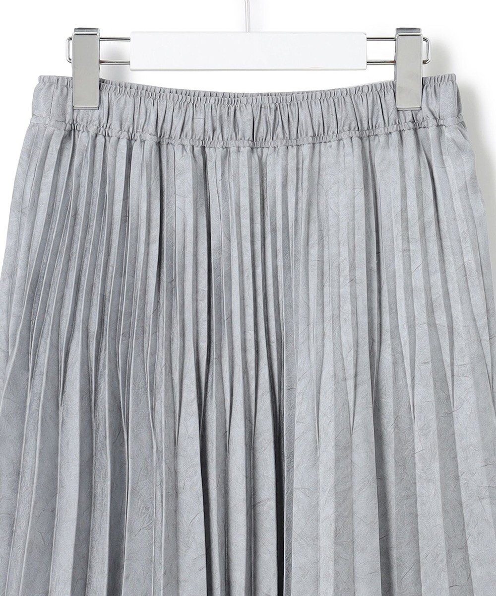 J.PRESS YORK STREET 【WOMEN】カラーブロック ロングプリーツスカート 