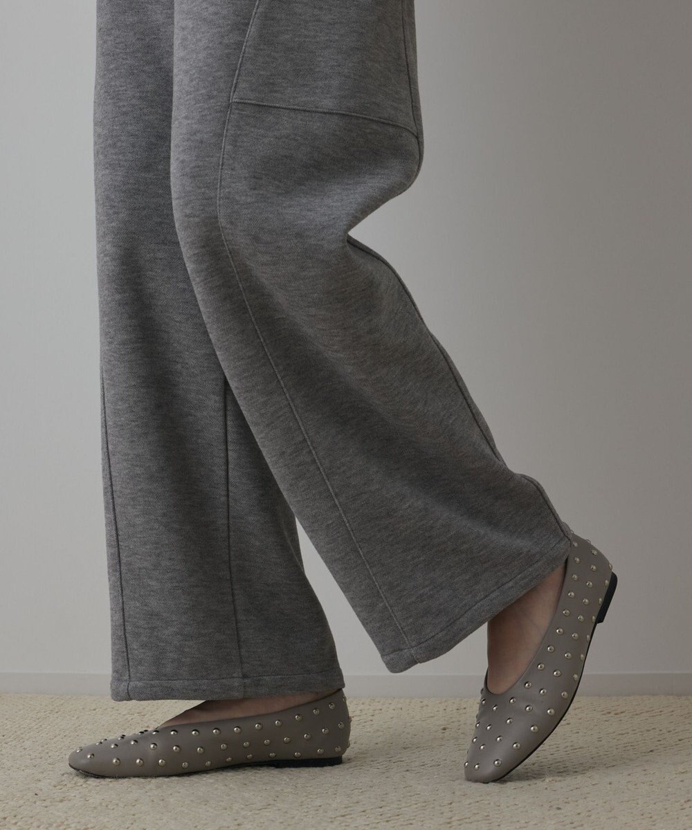 GRACE CONTINENTAL エッグラインカットパンツ 