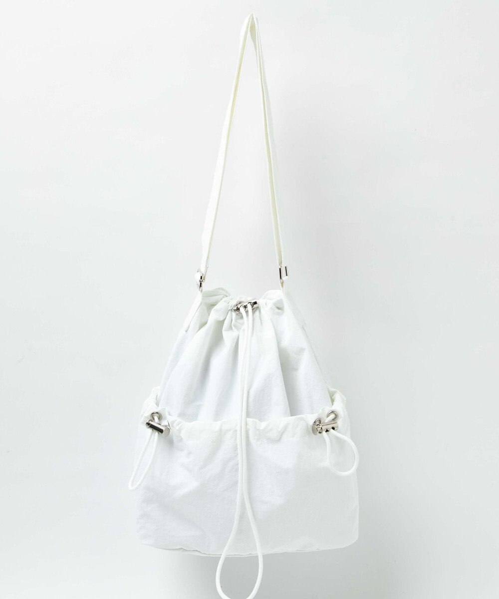 WEGO ナイロン巾着ショルダー 