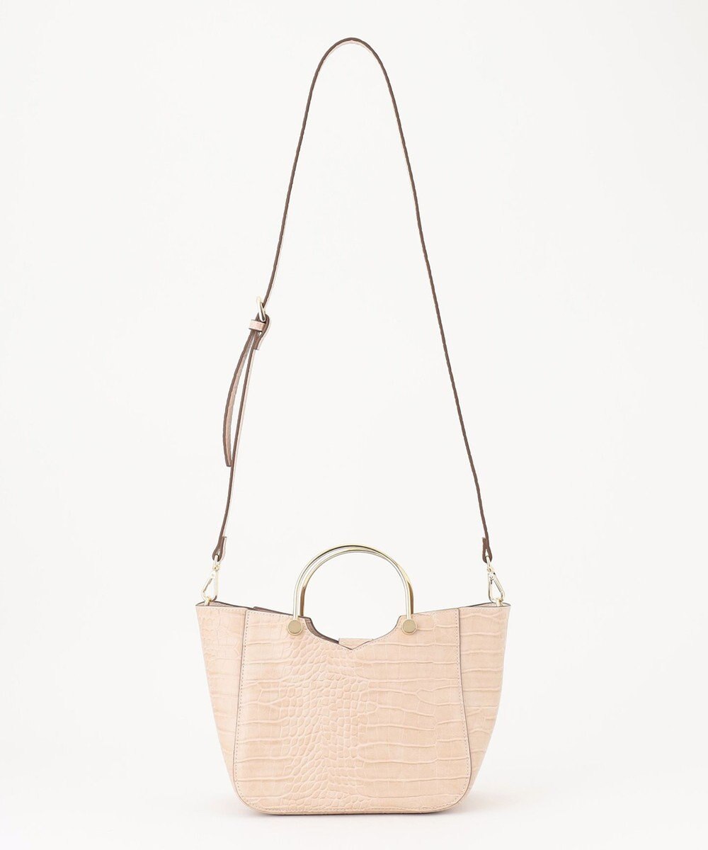 自由区 エンボスクロコマルチＷＡＹバッグ 