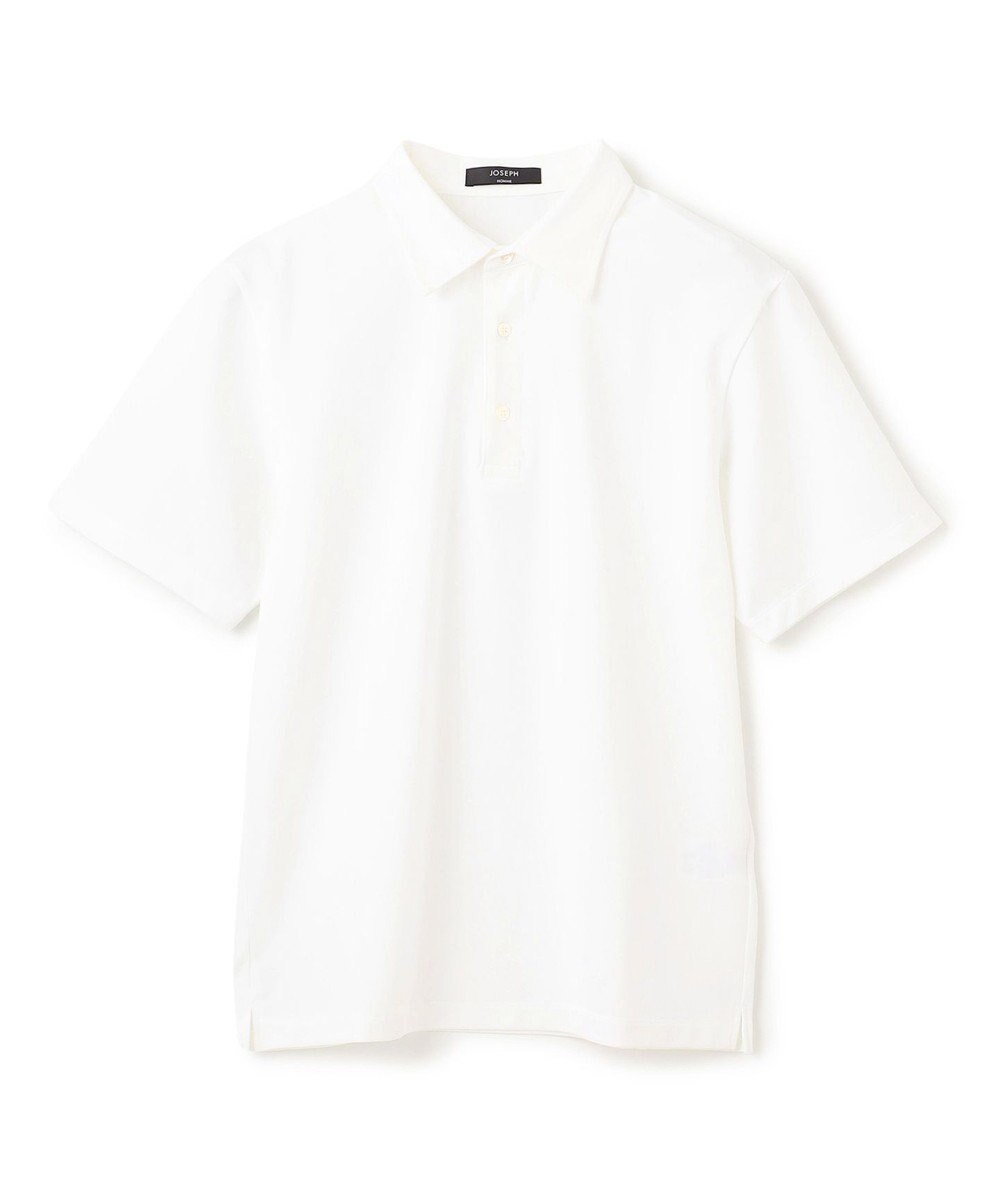 JOSEPH HOMME 新素材【ビジネスに使える】クリアコットンカノコ　ポロシャツ 