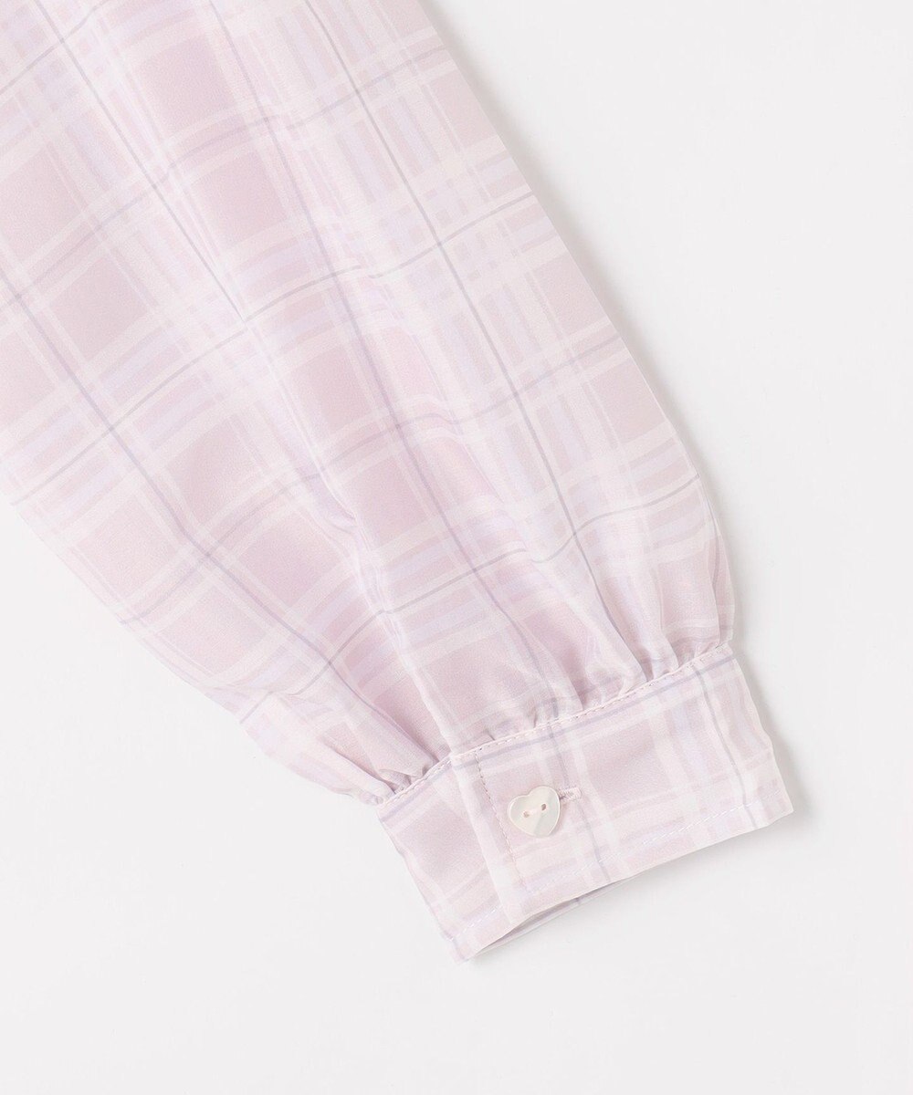 ANY KIDS シアーチェックシャツ 