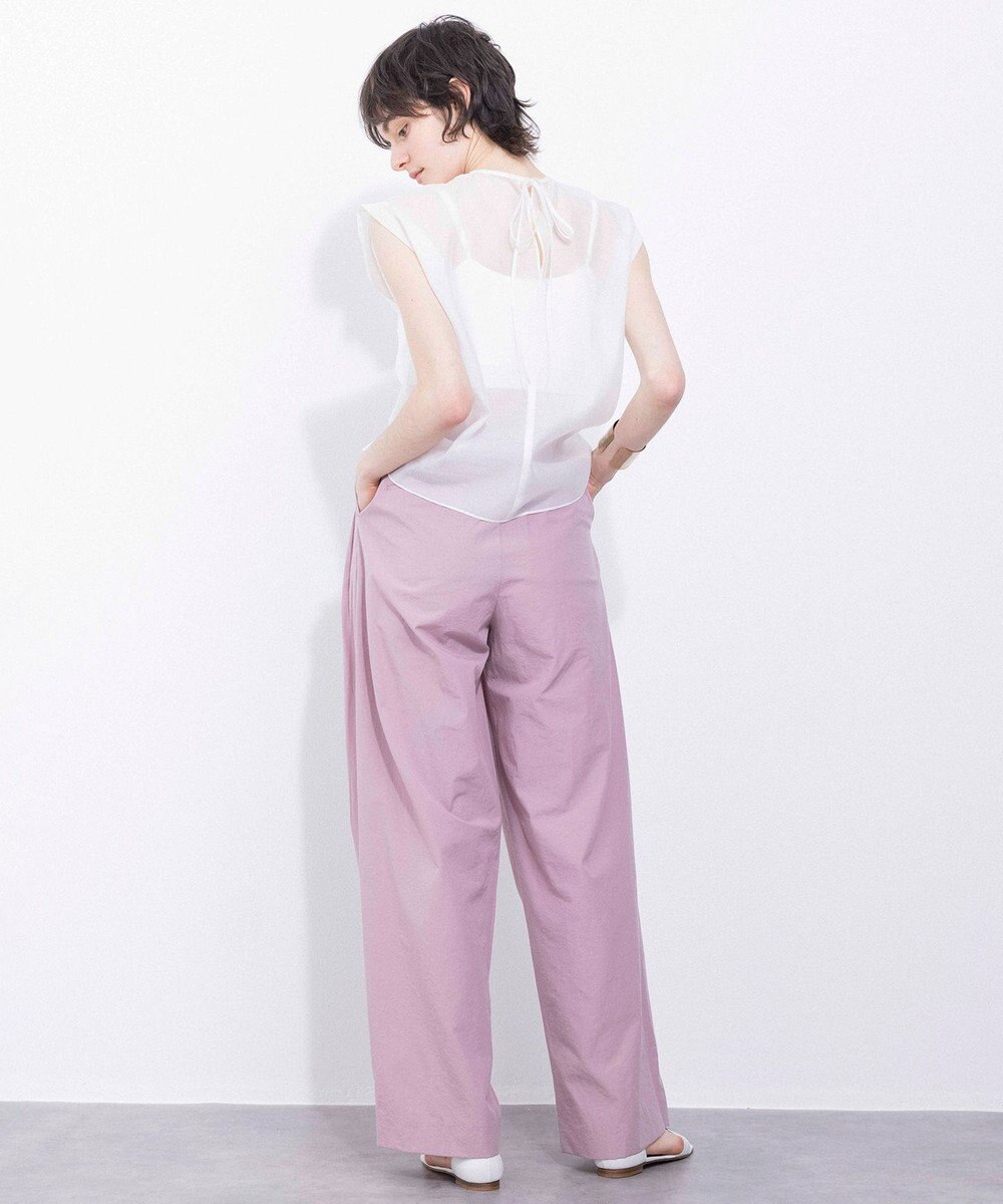 NAVE ストレッチポンチ クロップドキャミ 