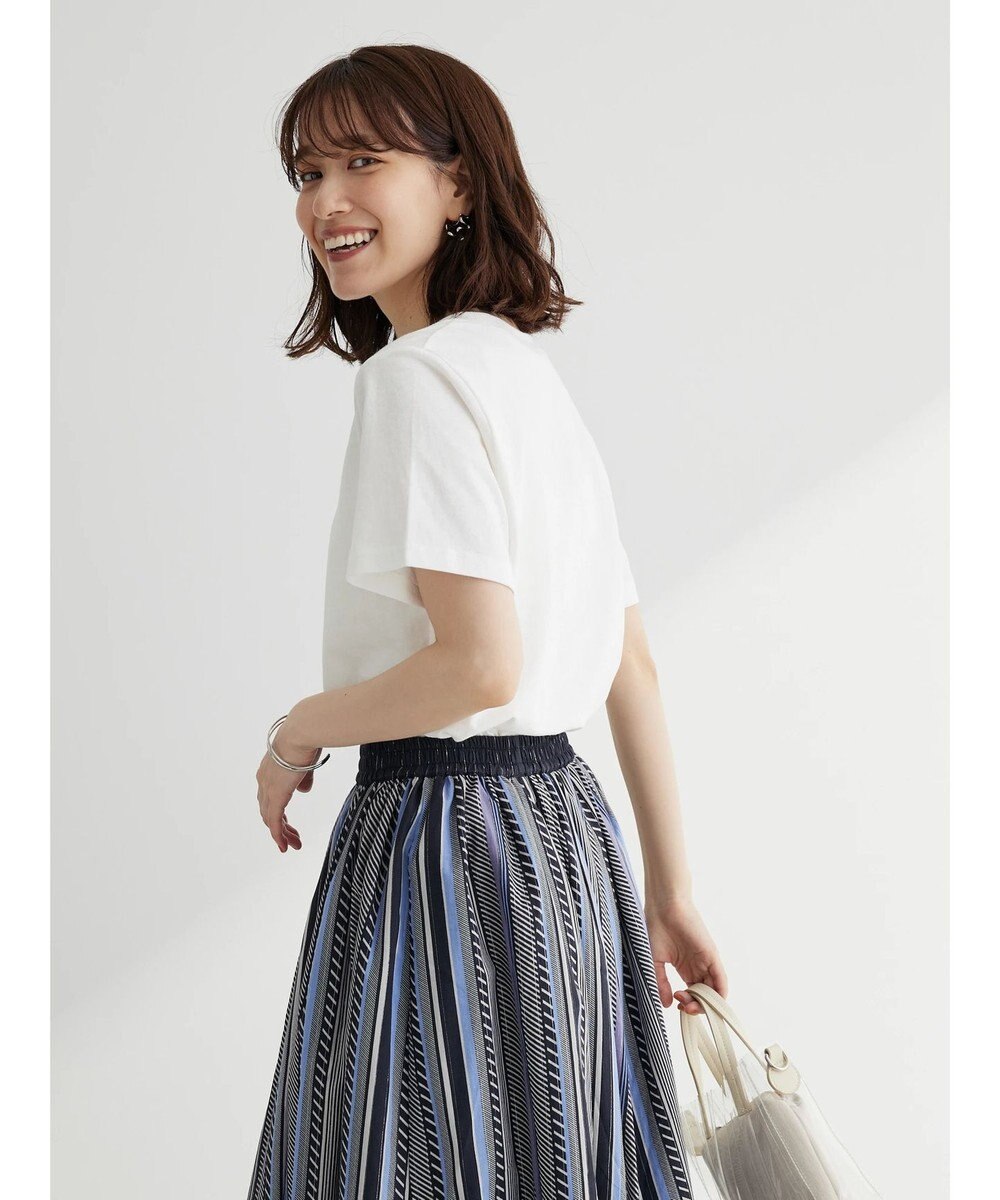 Green Parks ・ＲＡＹ　ＣＡＳＳＩＮ　パールドットロゴＴシャツ 