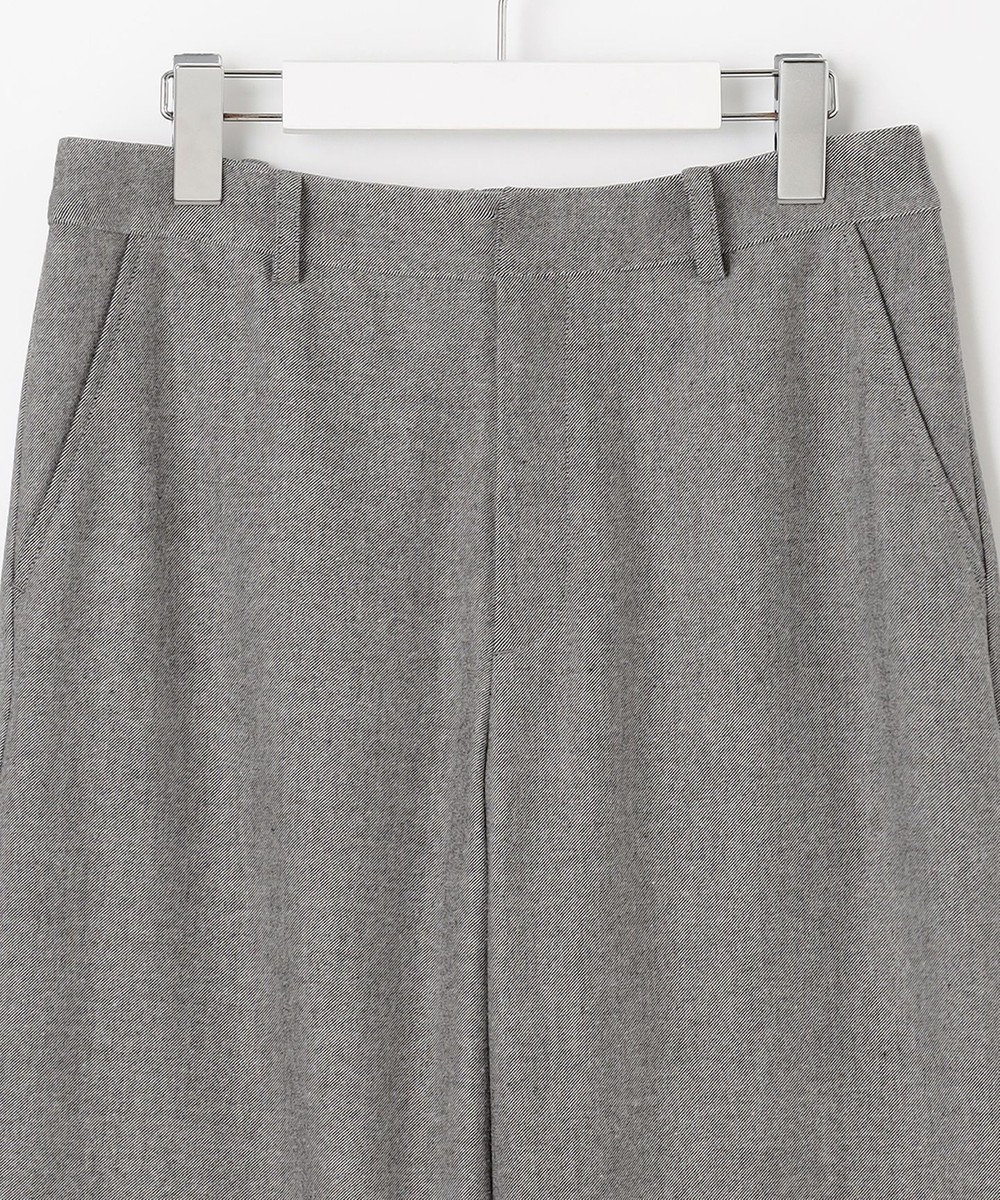 J.PRESS LADIES 【洗える】チェルビック セミワイド パンツ 