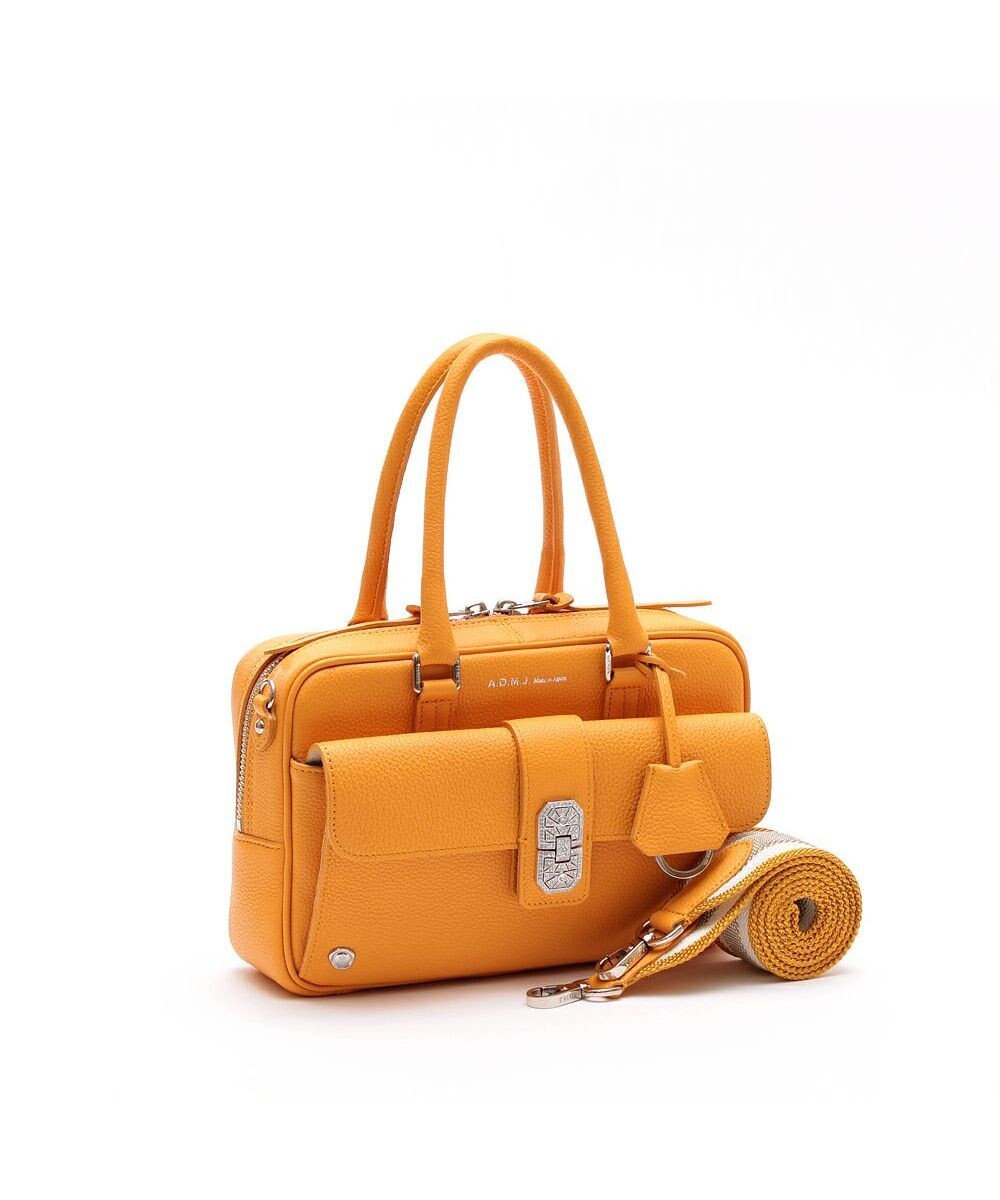 A.D.M.J. 【牛革】モーツァルト /スパニッシュレザーアールデコボストン23cm 