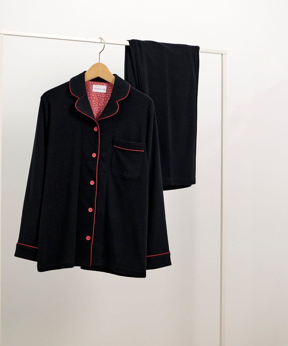 une nana cool 【綿混】コットンパイルパジャマMADEWITHLIBERTYFABRIC 