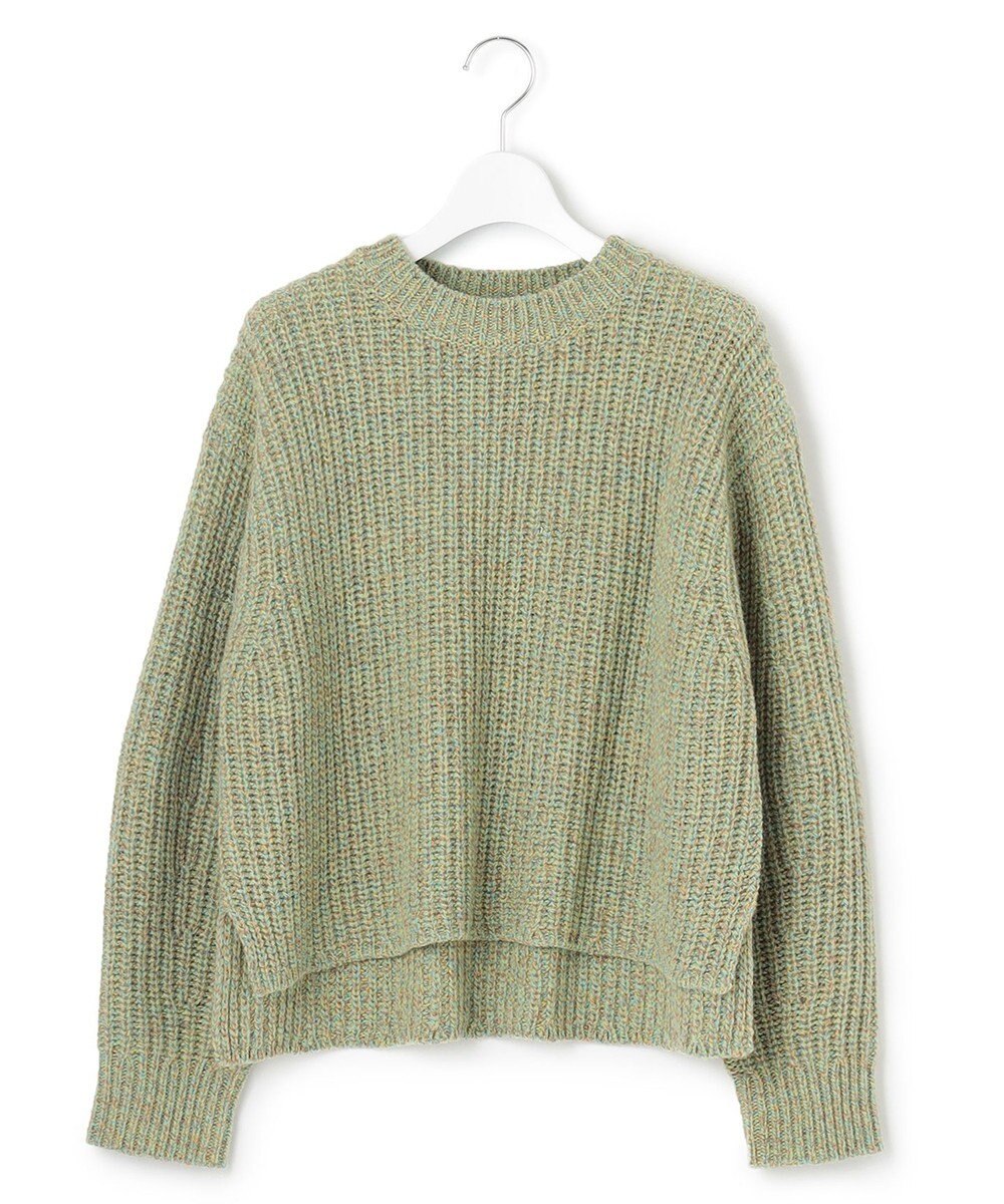 23区 L ウールバルキーカラーミックス ニット 