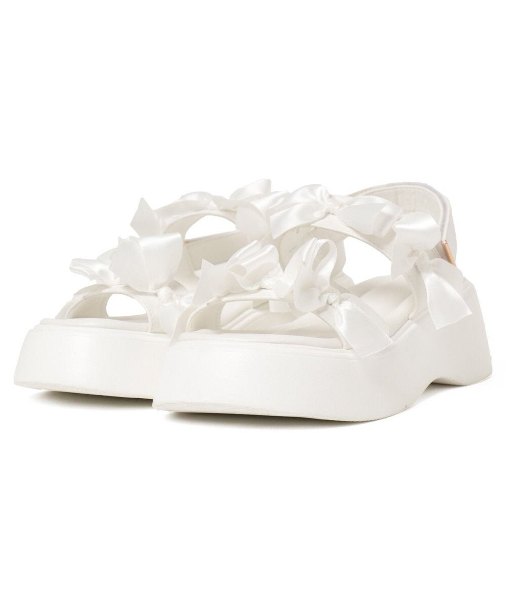 WEGO メニーリボンサンダル 