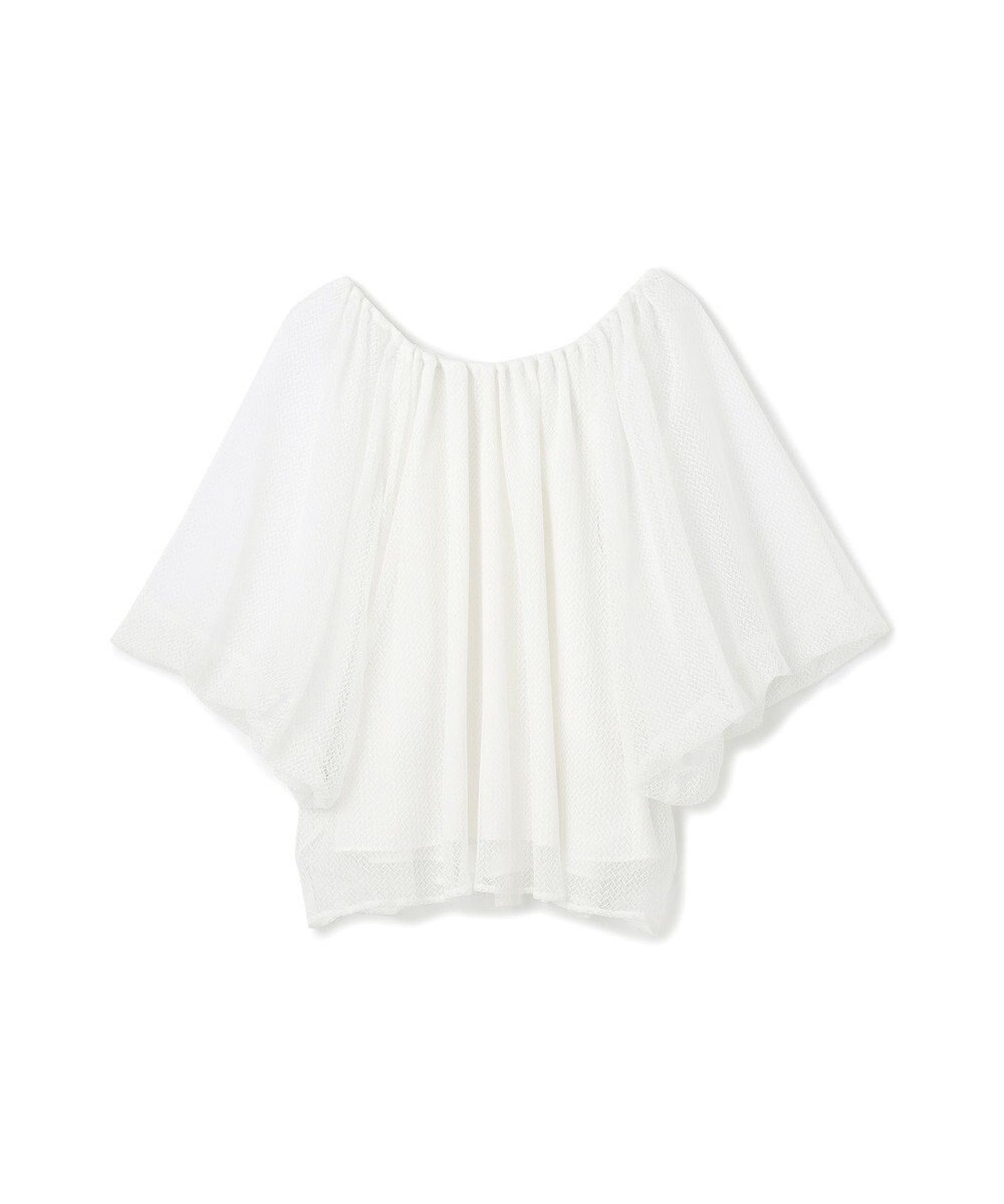 GRACE CONTINENTAL レイヤードチュールトップ 