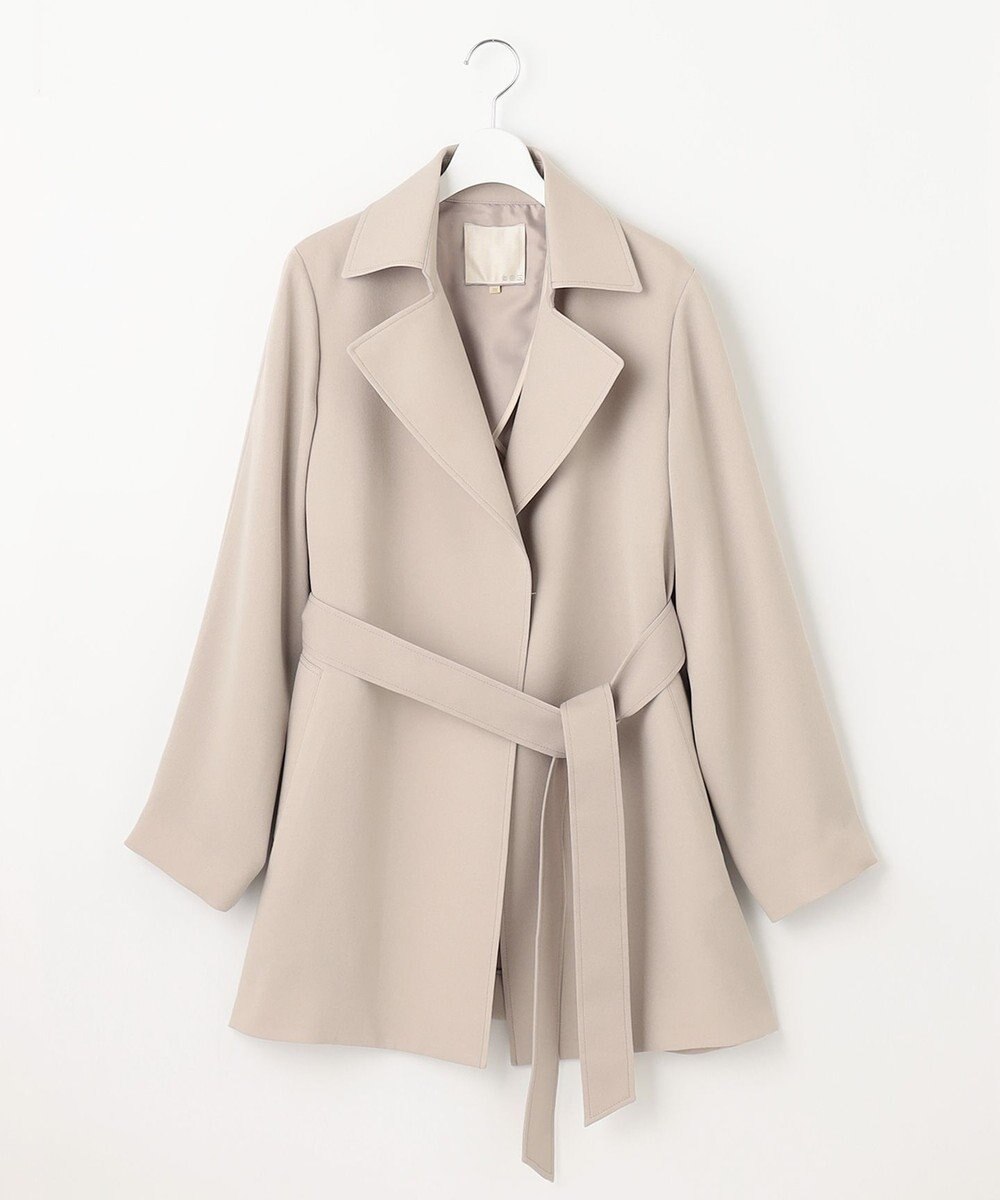 自由区 L トロトレンチ ミドル丈コート 