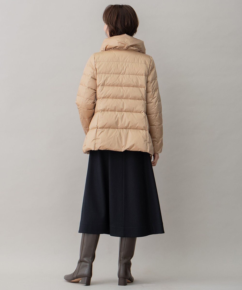 自由区 【XSサイズ～/洗える】ブライトダウン ミドル丈ダウンコート 