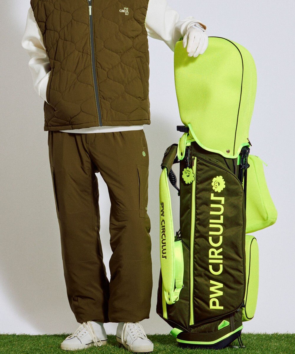 PW CIRCULUS 【25秋冬 新色追加！】【UNISEX】デタッチャブル キャディバッグ シューズケース・ランドリーケース付  ゴルフ 