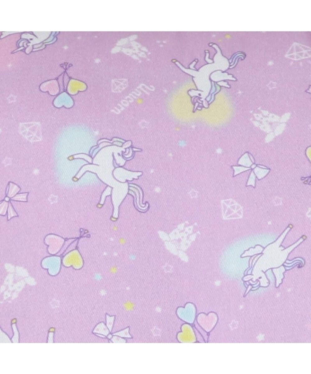 Mother garden マザーガーデン キッズエプロン & 三角巾 セット 100cm 《ユニコーン/野いちご》 