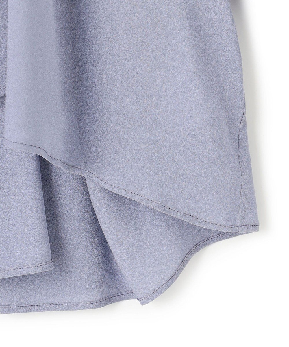 BEIGE， 【洗える】MUSCARI / ソフトシルクキャンディースリーブブラウス 