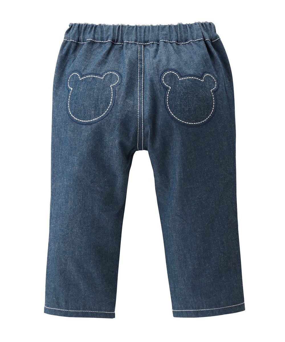 MIKI HOUSE HOT BISCUITS 【80-120cm】 やわらかデニムパンツ 