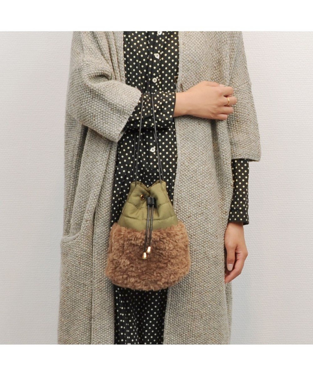 UNBILLION cachecache エコファー切り替えコンビドロストバッグ 