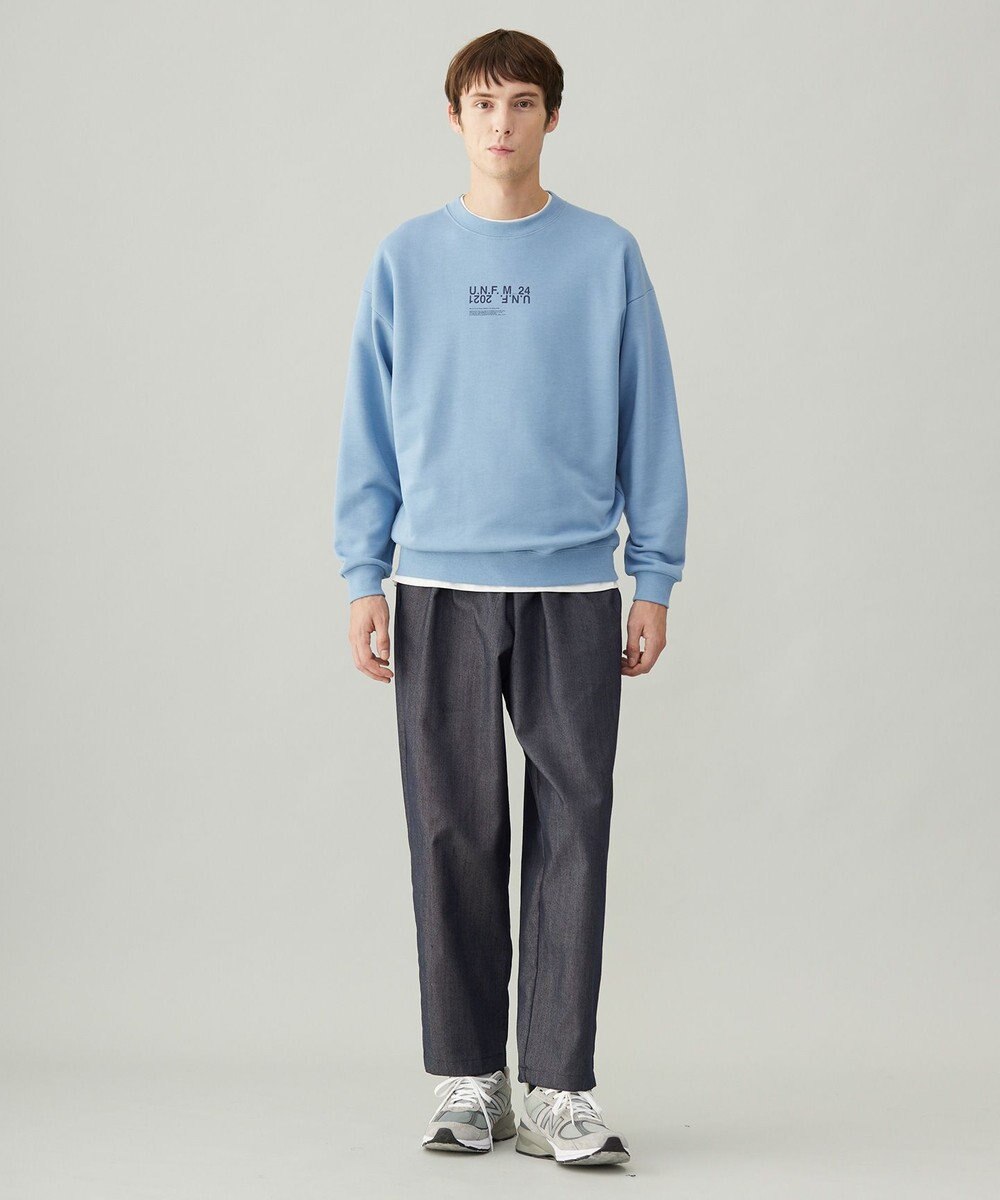 UNFILO MENS 【男女兼用】グラフィックプリント スウェットTEE [24年秋冬商品] 