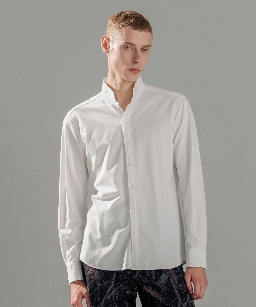 JOSEPH HOMME ツイルネルジャージー　ウイングカラーシャツ 