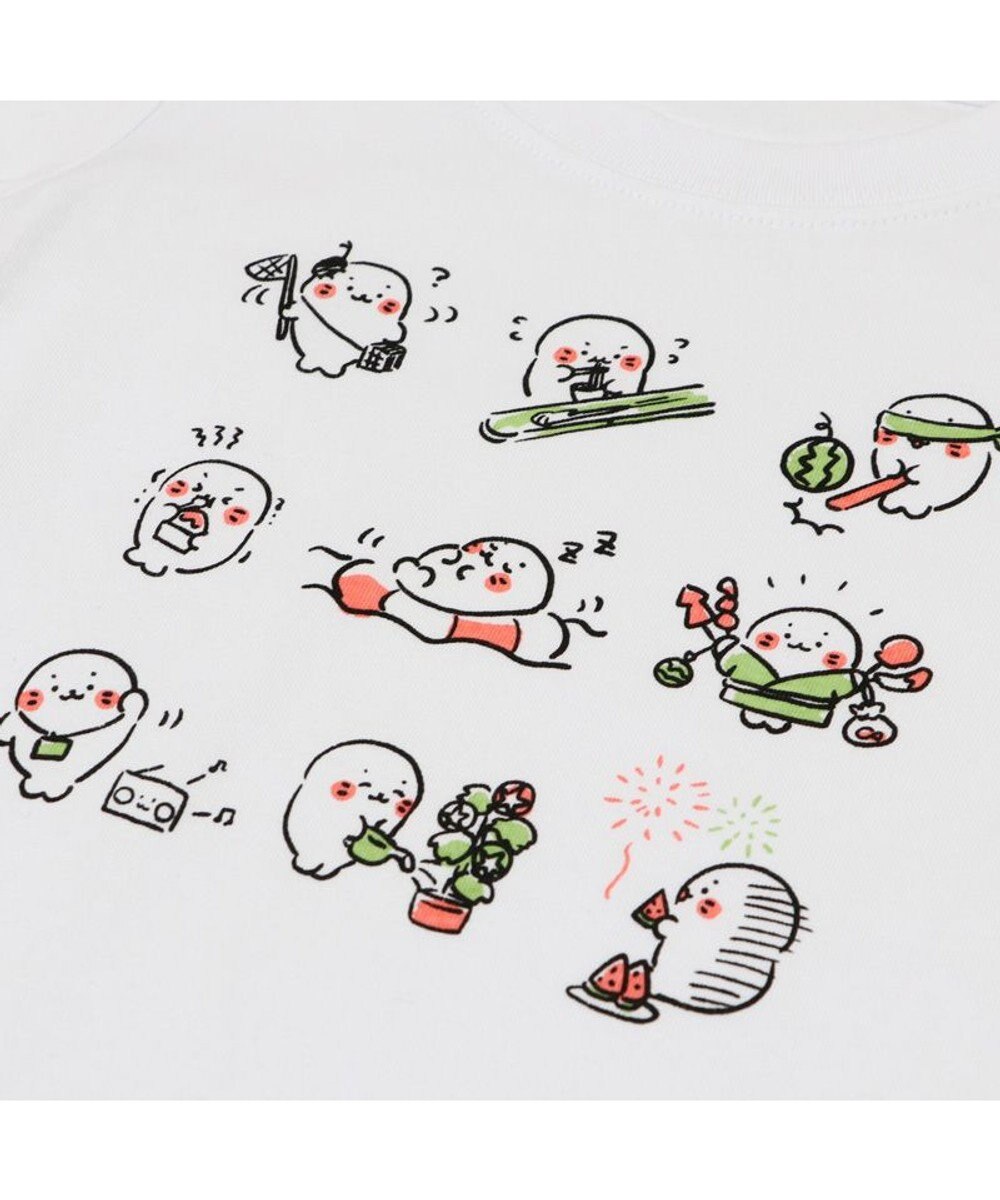Mother garden しろたん キッズ Tシャツ 《夏休み柄》 100cm/120cm/140cm 