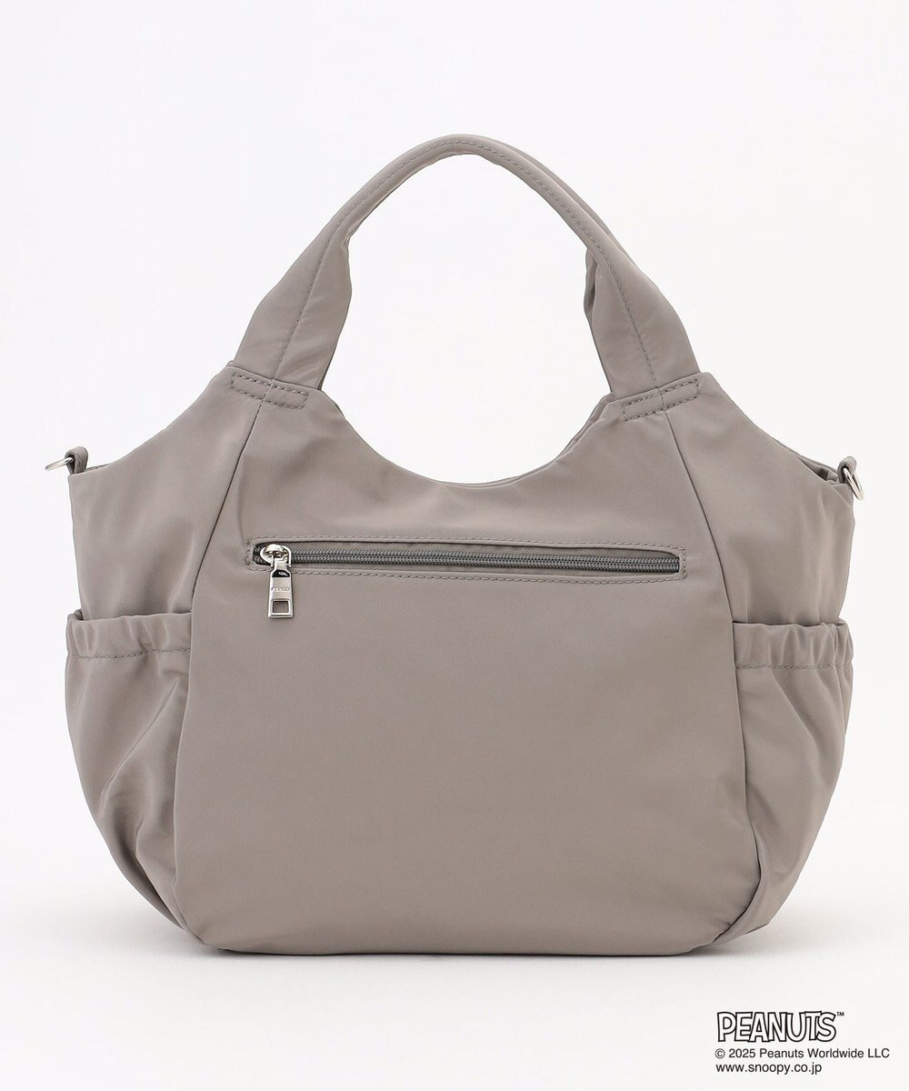 Y'SACCS SNOOPYデザイン サイドギャザー2wayトート　Mサイズ(スケートボード） 