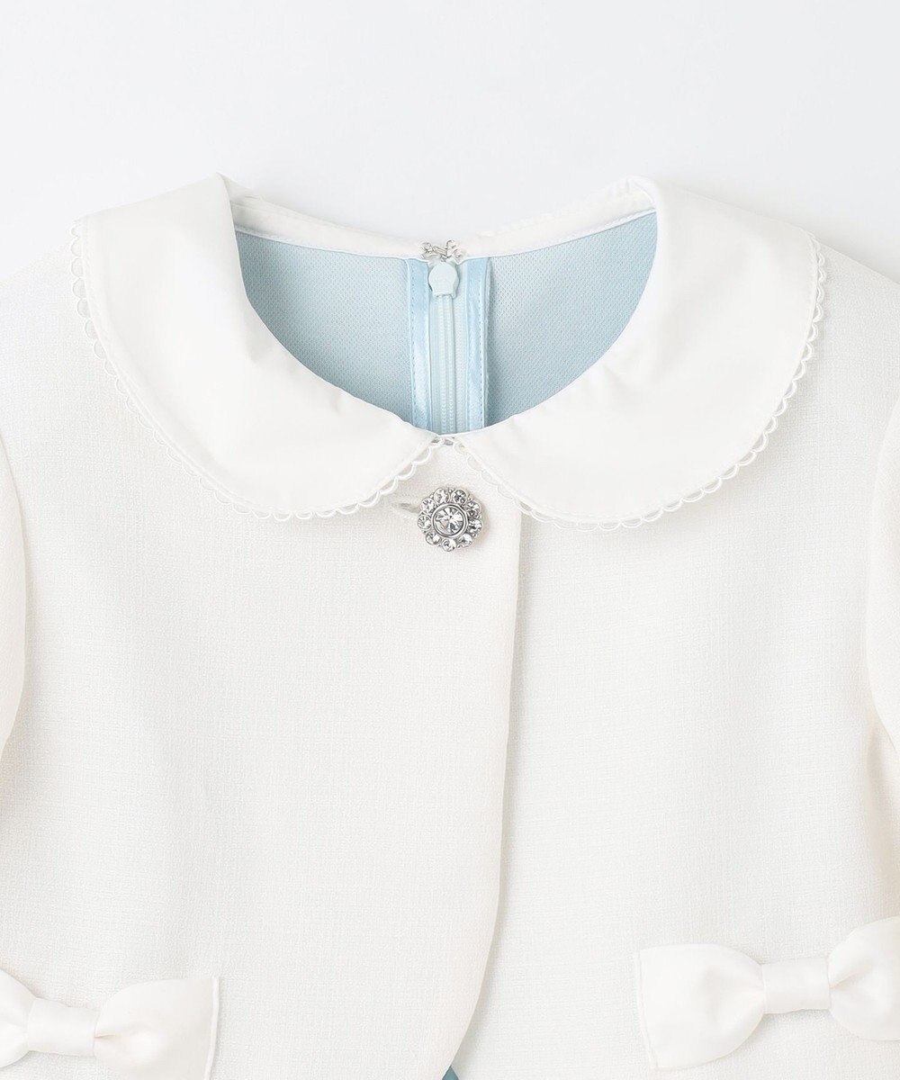 ANY KIDS 【2点セット】ジャケット＋シフォンプリーツワンピース 