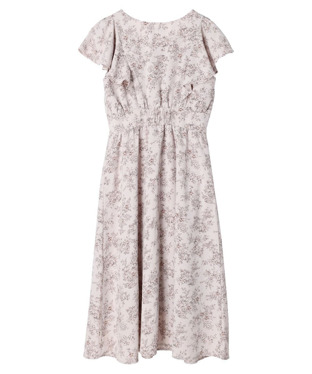 earth music&ecology フラワーフレアワンピース 