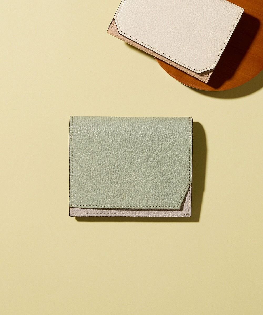 TOPKAPI 【TOPKAPI】バイカラー レザー ２つ折財布 LEAN リーン 