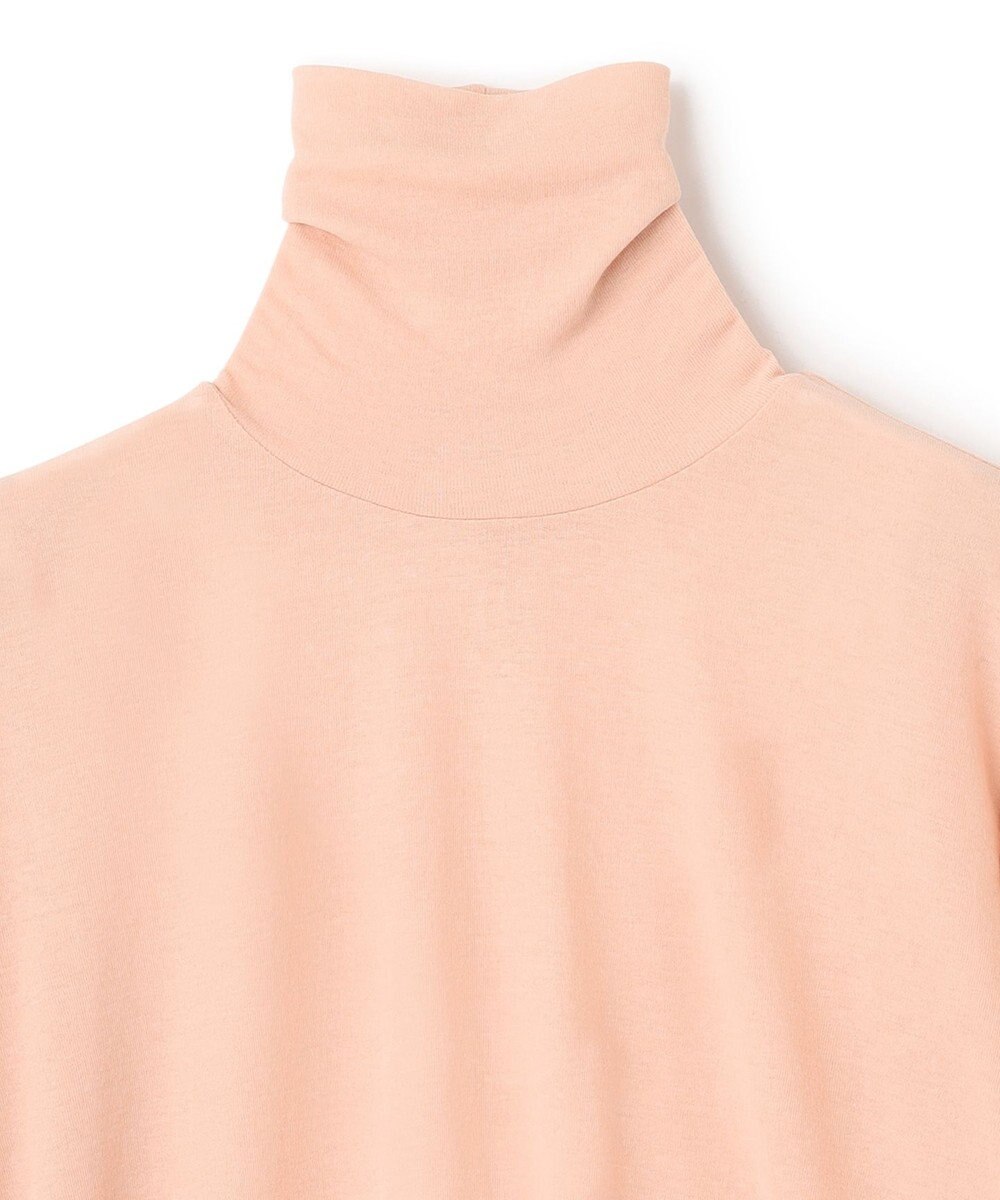 BEIGE， SORE / コットンシアーハイネックカットソー 