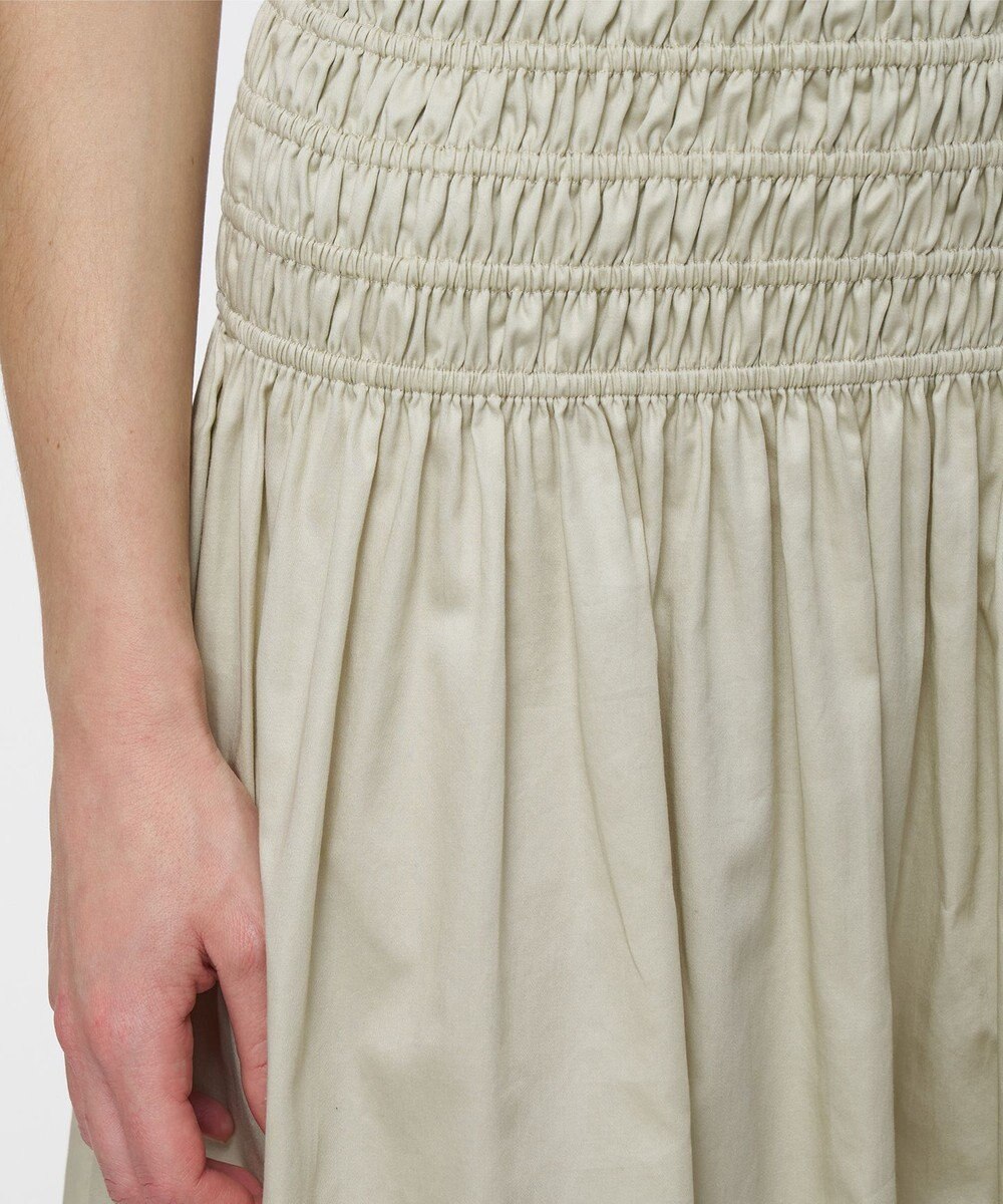 JOSEPH 【洗える】コットンサティーン　スカート 