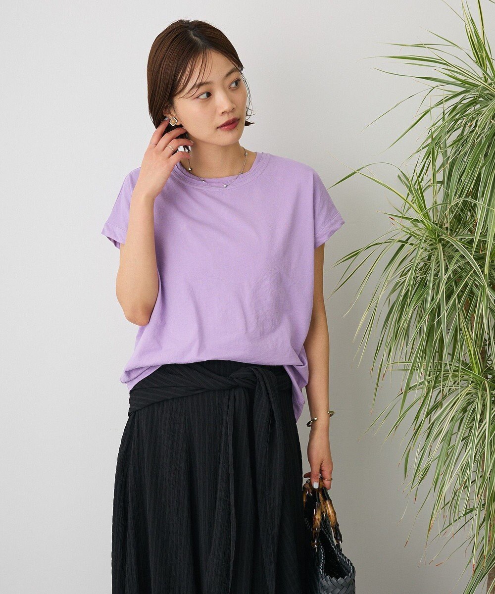 CRAFT STANDARD BOUTIQUE カットクレープクルーネックTシャツ 