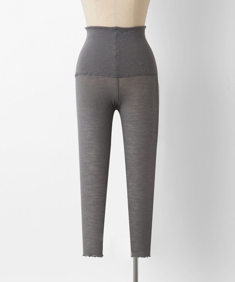 TOQUE 〈大草直子さんアドバイザー〉針抜きスムス9分丈レギンス 