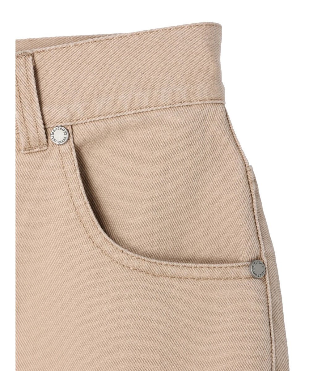 earth music&ecology コットンツイルバギーパンツ 