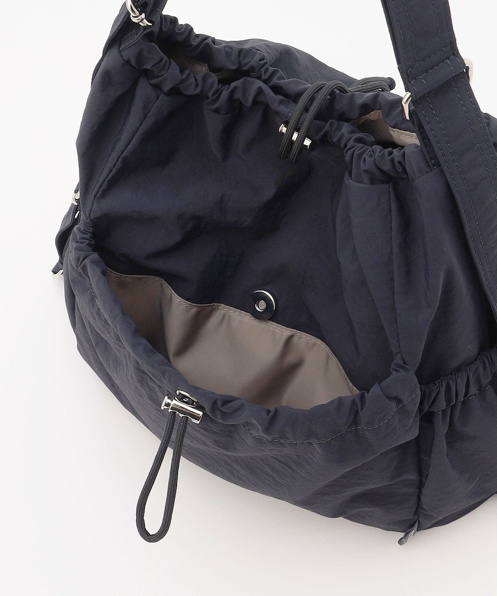 LA BAGAGERIE 【MONICA】クリンクルナイロン　ドロスト2WAYバッグ 