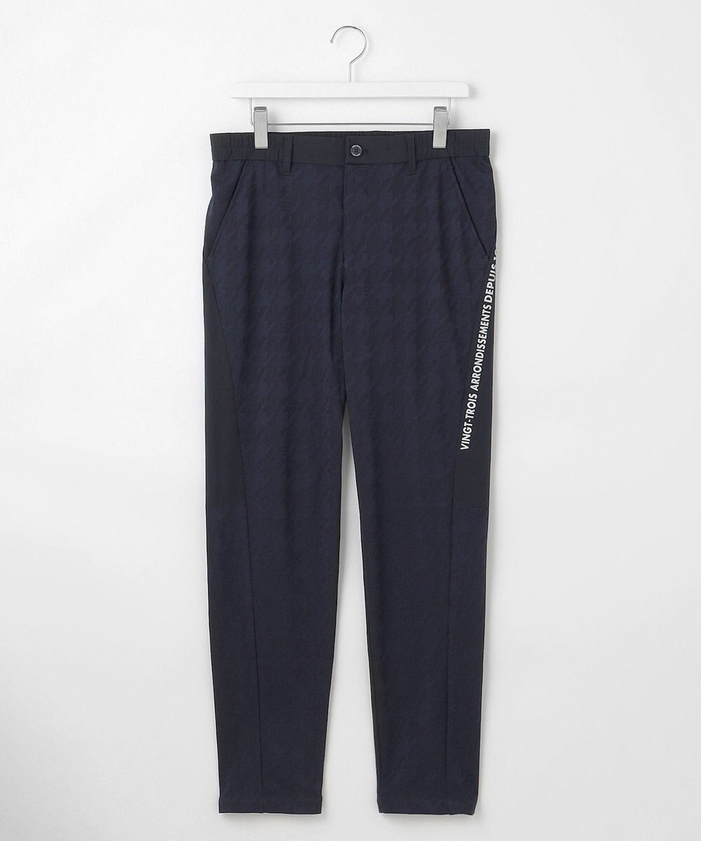 23区GOLF 【MEN】【UVカット】千鳥ジャカードパンツ 