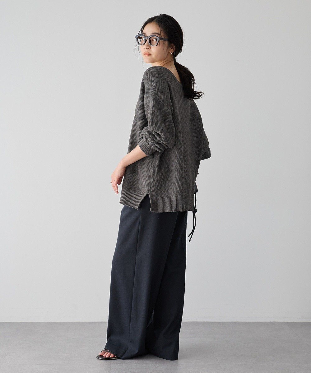 YECCA VECCA メタルホックワイドパンツ 