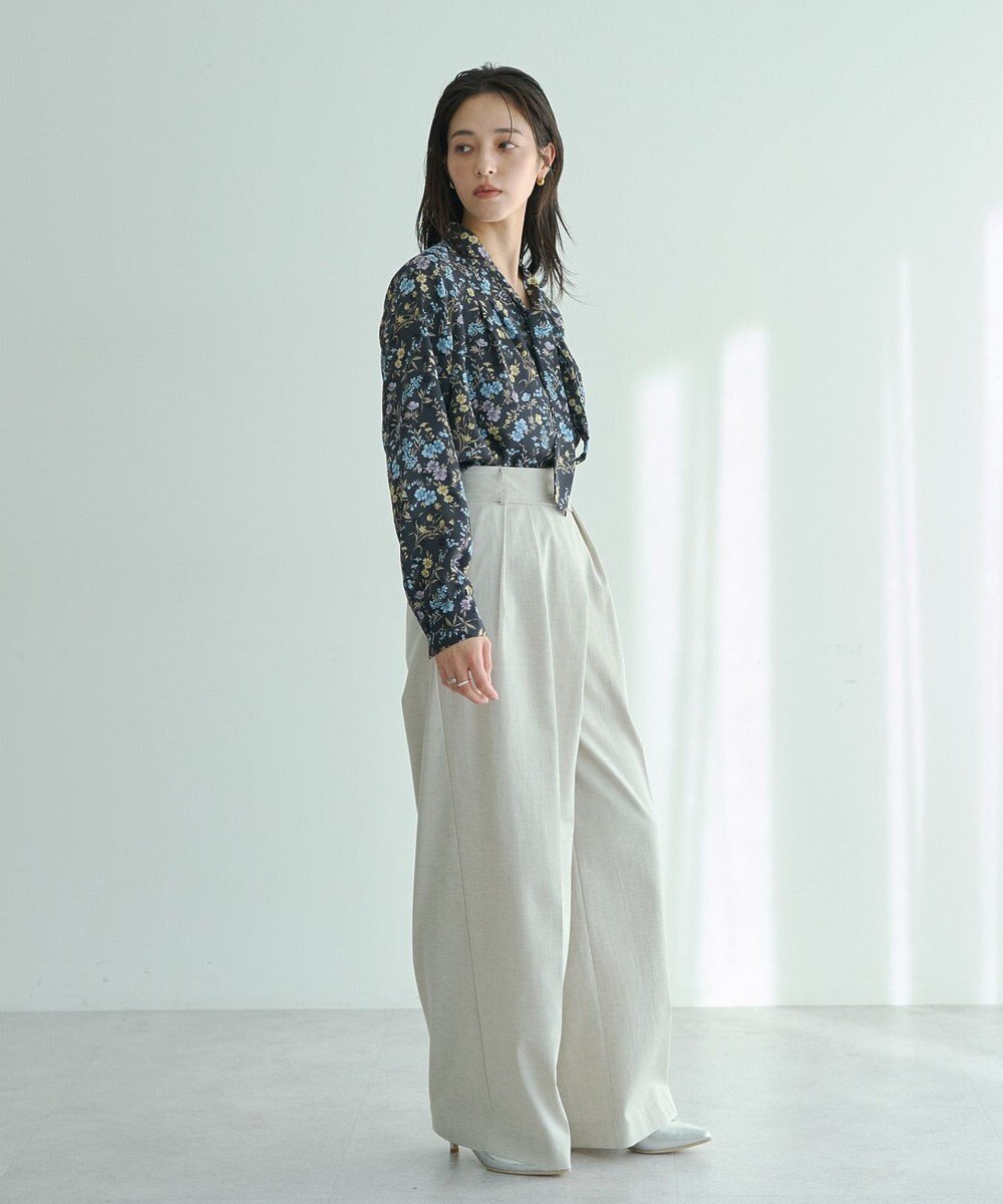 YECCA VECCA メタルホックワイドパンツ 