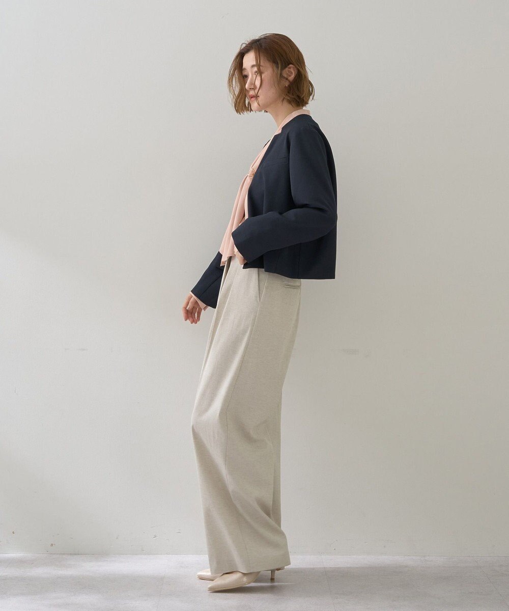 YECCA VECCA メタルホックワイドパンツ 