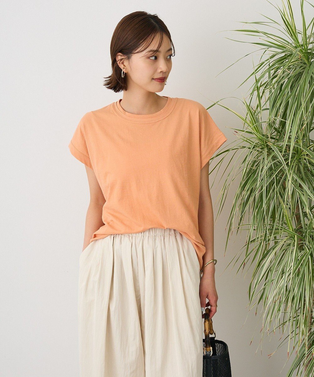 CRAFT STANDARD BOUTIQUE カットクレープクルーネックTシャツ 