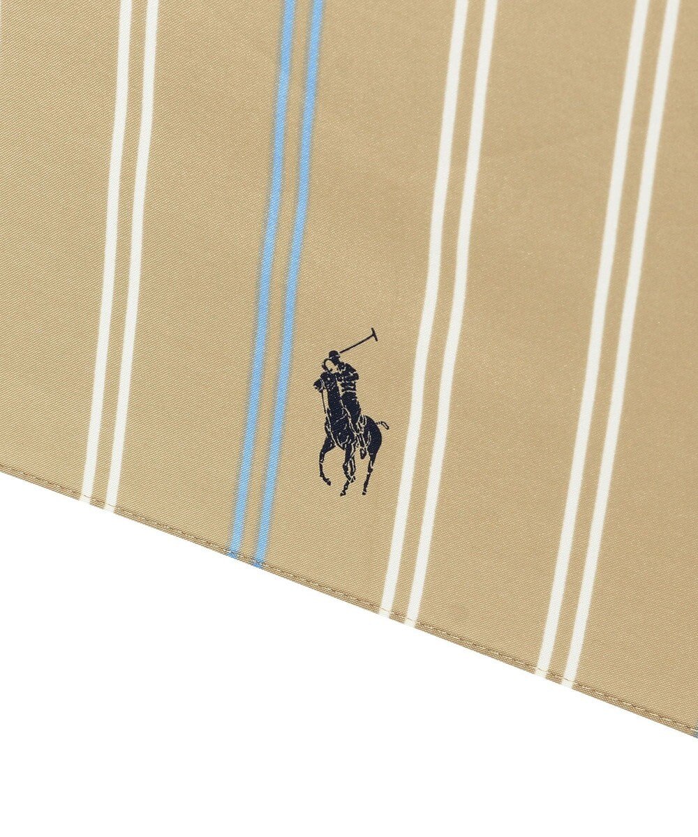 MOONBAT POLO RALPH LAUREN(ポロ ラルフローレン) 折りたたみ傘 ストライプ／日本製 