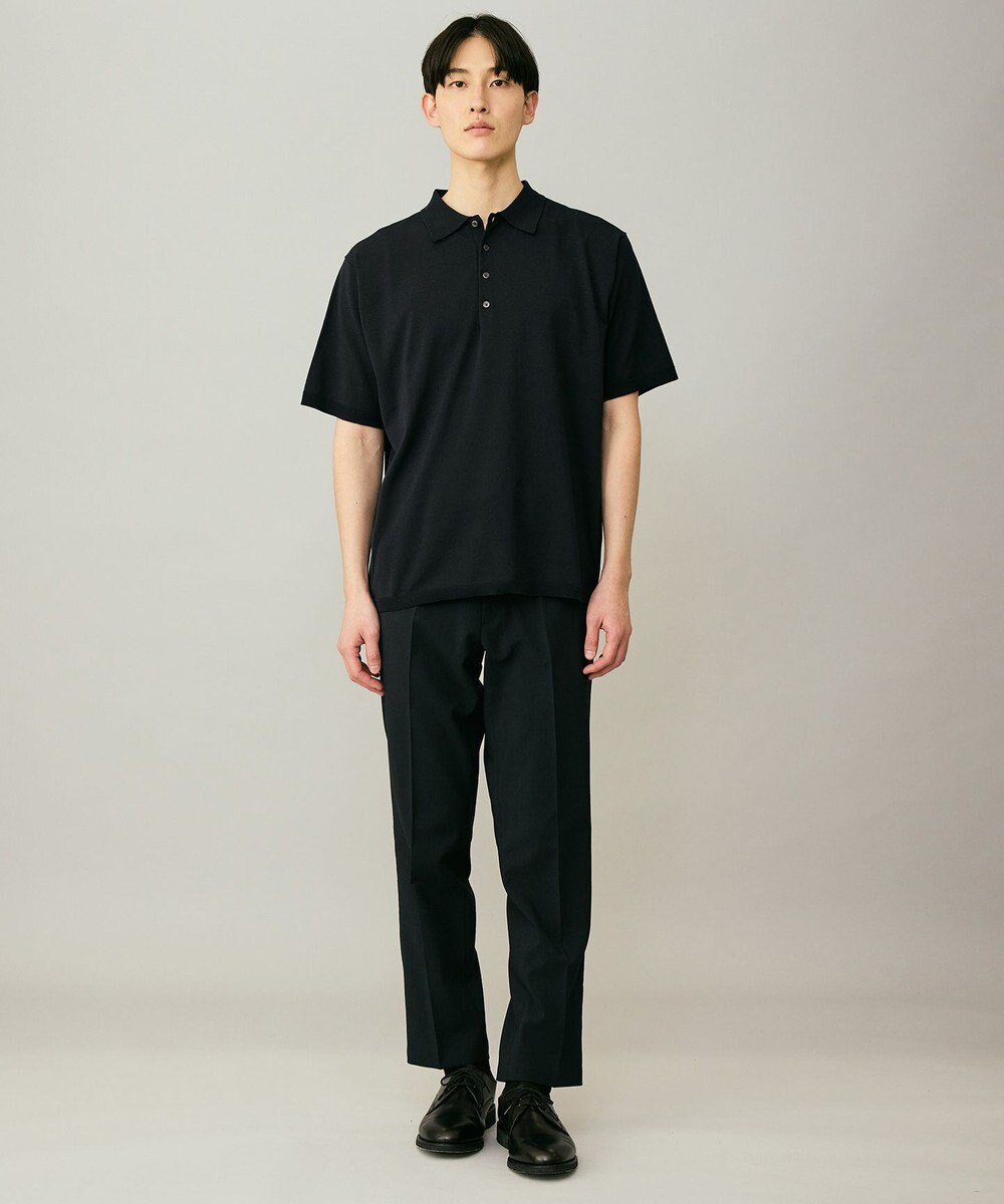 UNFILO MENS アラエルアンチピリングニット ポロ 