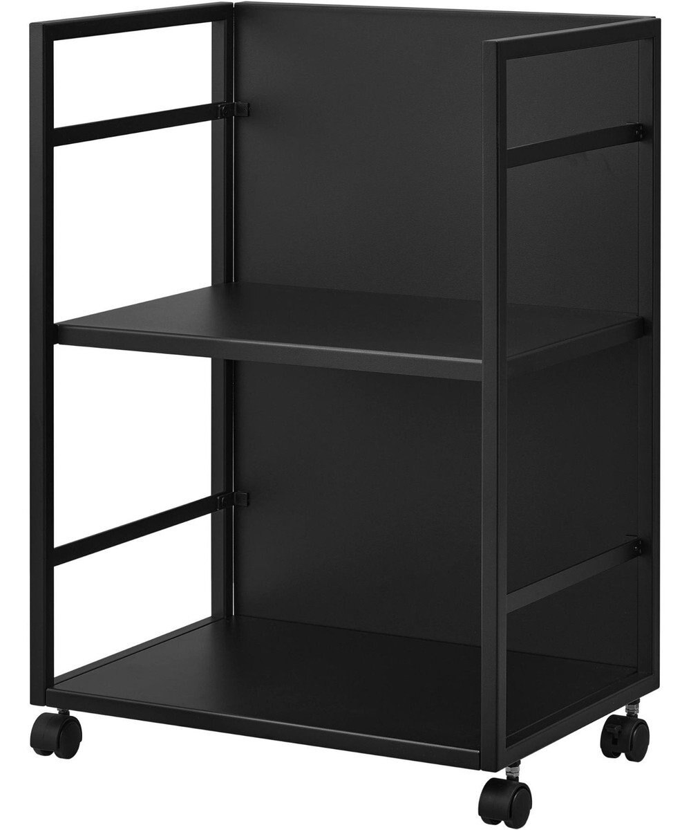 tower 目隠しワゴン タワー ブラック 