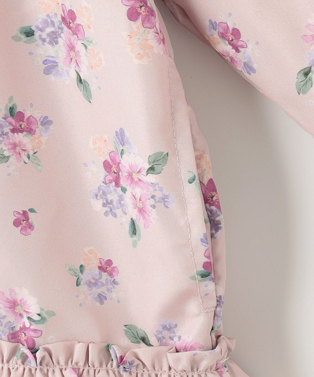 ANY KIDS フード取り外し 総柄 ブルゾン 