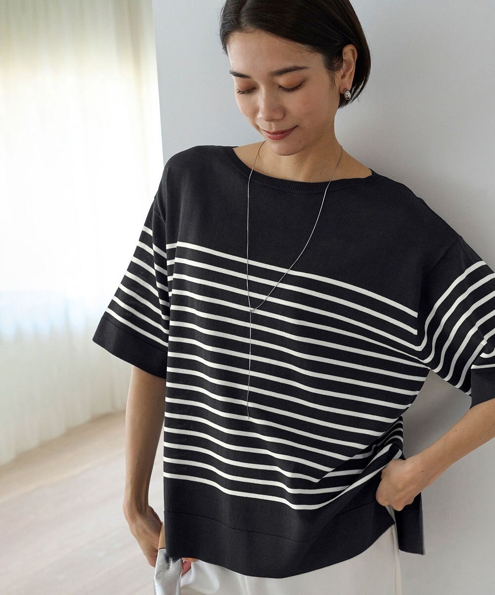 UNFILO スゴ機能 ハーフスリーブニットT 