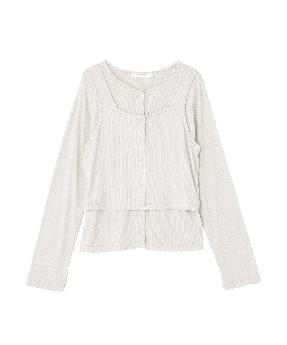 AMERICAN HOLIC 【2点セット】カーディガン+タンクトップ 