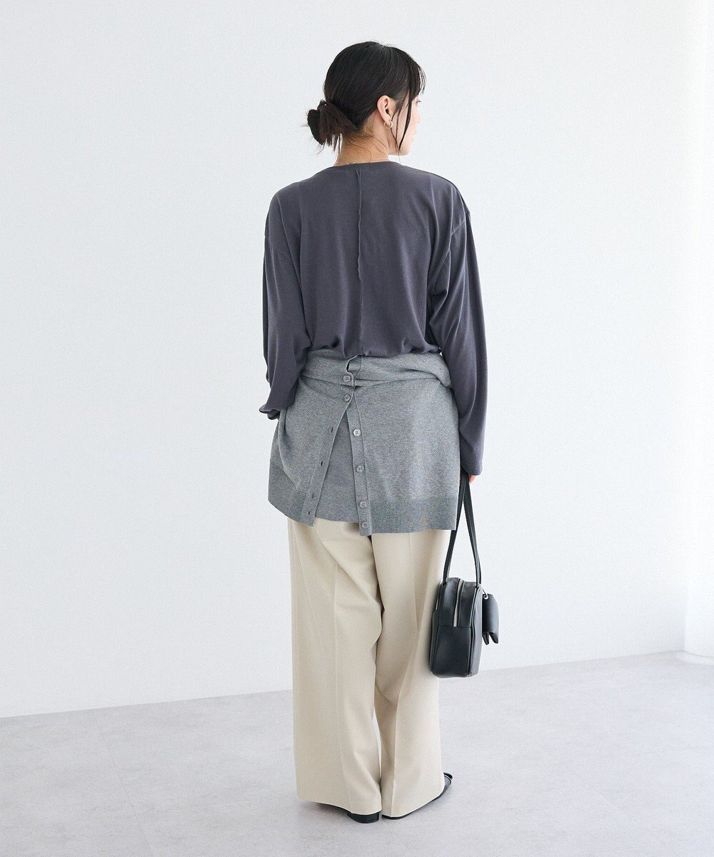 CRAFT STANDARD BOUTIQUE タックイージーワイドパンツ 