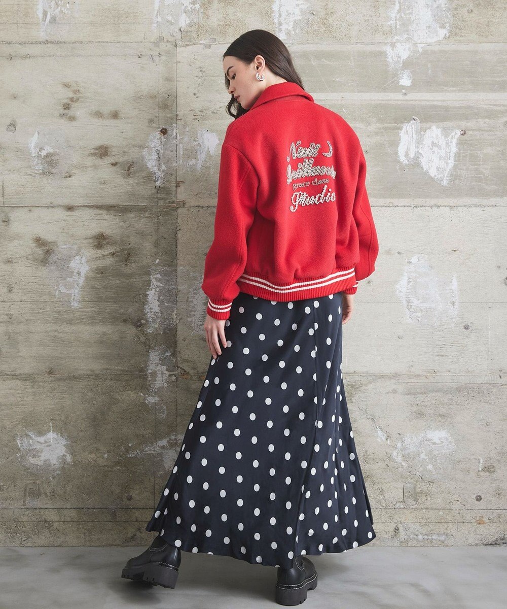 GRACE CONTINENTAL バーシティembジャケット 